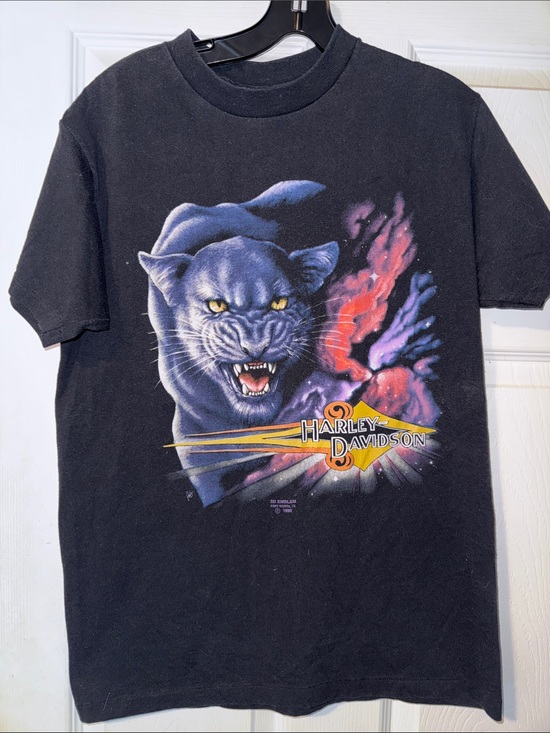 Harley-Davidson Other - Vintage 1990 Harley-Davidson Panther Shirt